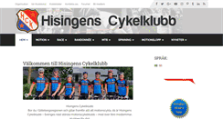 Desktop Screenshot of hisingensck.se