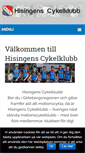 Mobile Screenshot of hisingensck.se